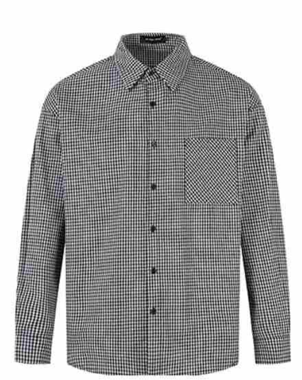 Black Gingham Classic Shirt